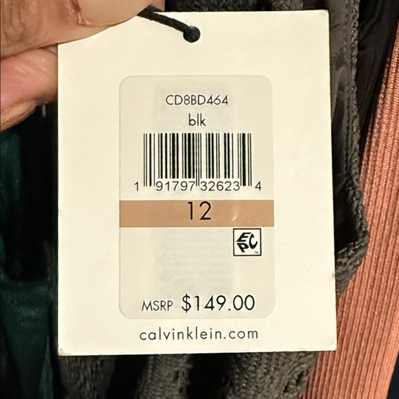 Calvin Klein Black One-Shoulder Dress - Picture 9 of 11